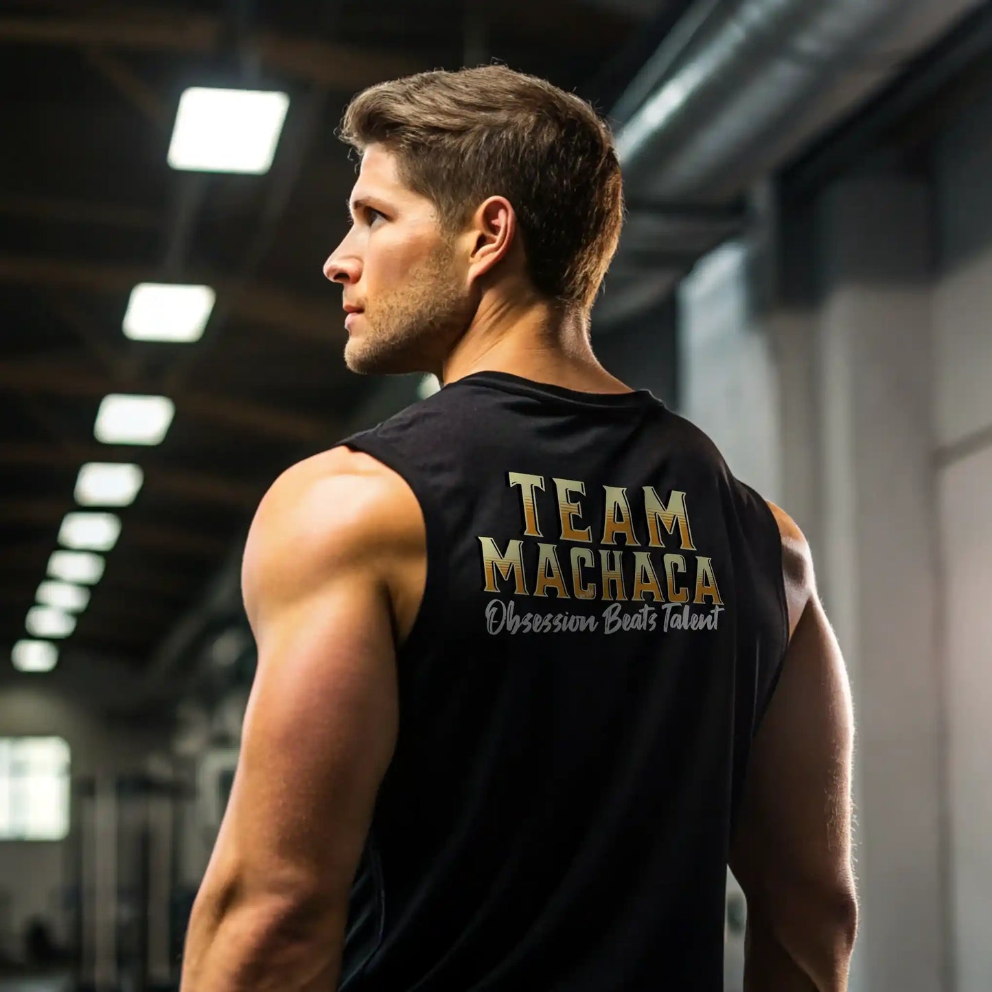 Camiseta sin mangas team machaca EN UNDERRATED.ES