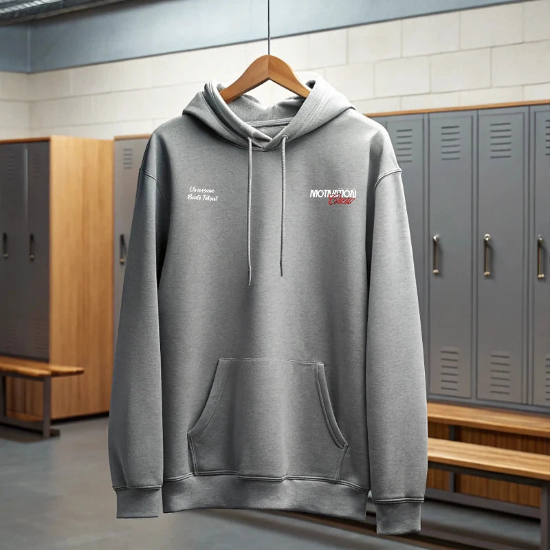 Sudadera gym de Underrated.es de la serie Motivation CREW