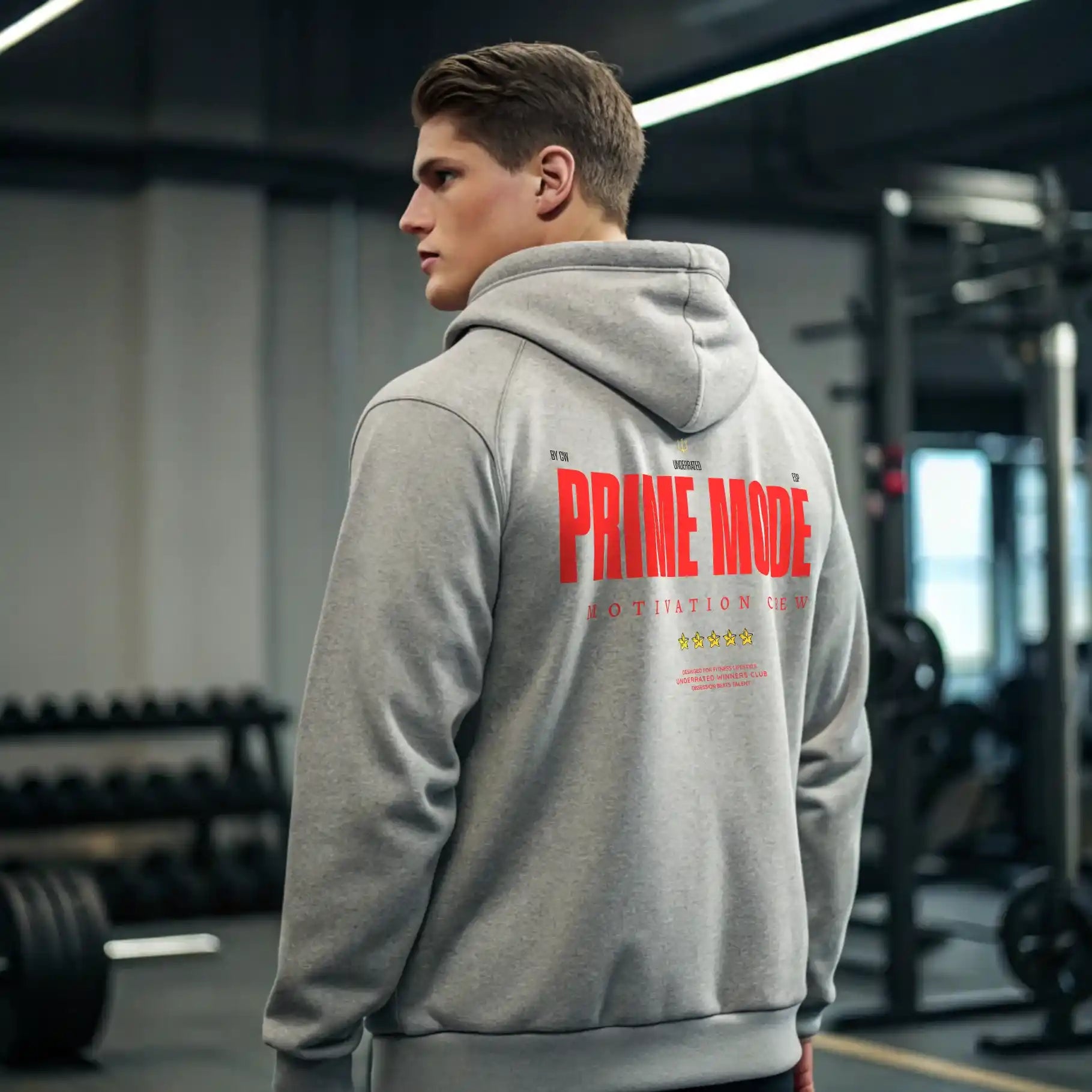 Sudadera gym PRIME MODE en Underrated.es