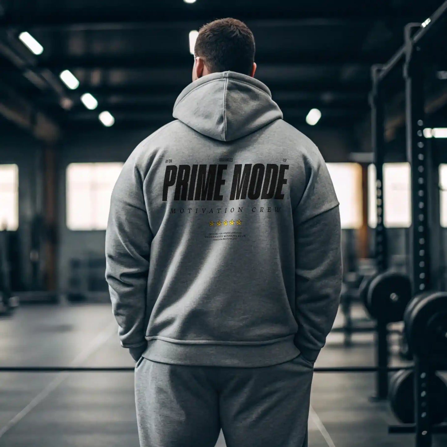Sudadera gym PRIME MODE en Underrated.es
