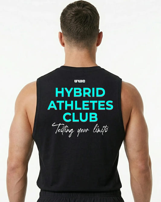 Tank TOP HYBRID ATHLETES CLUB - camisetas sin mangas - underrated - azul