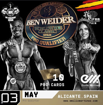 BEN WEIDER ESPAÑA 2026 Horario y resultados