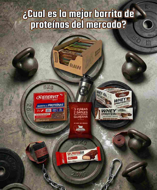La mejor barrita de proteínas 2026