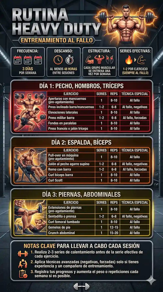 PDF RUTINA HEAVY DUTY MIKE MENTZER EN UNDERRATED.ES