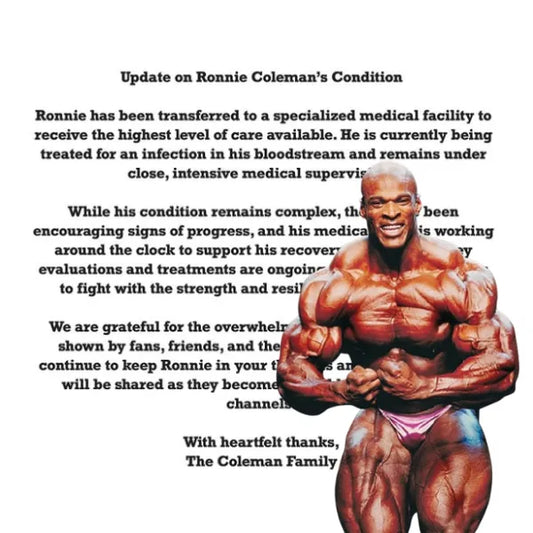 Ronnie Coleman hospitalizado grave