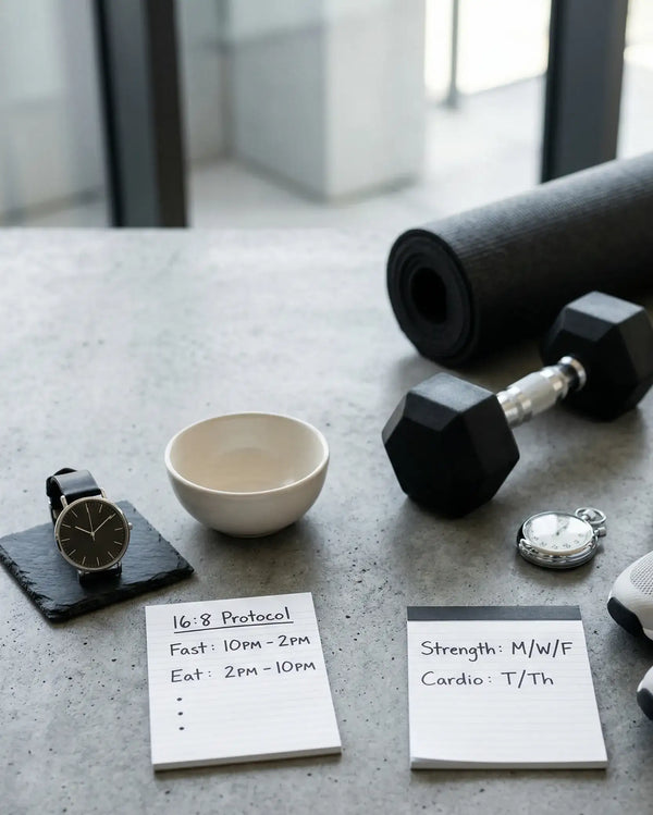 Tipos de ayuno intermitente y entrenamiento: Guía 2026