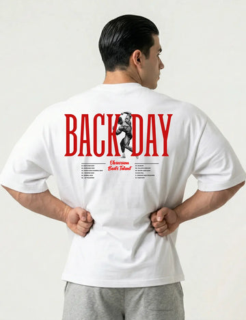 BACK DAY CAMISETA OVERSIZE GYM