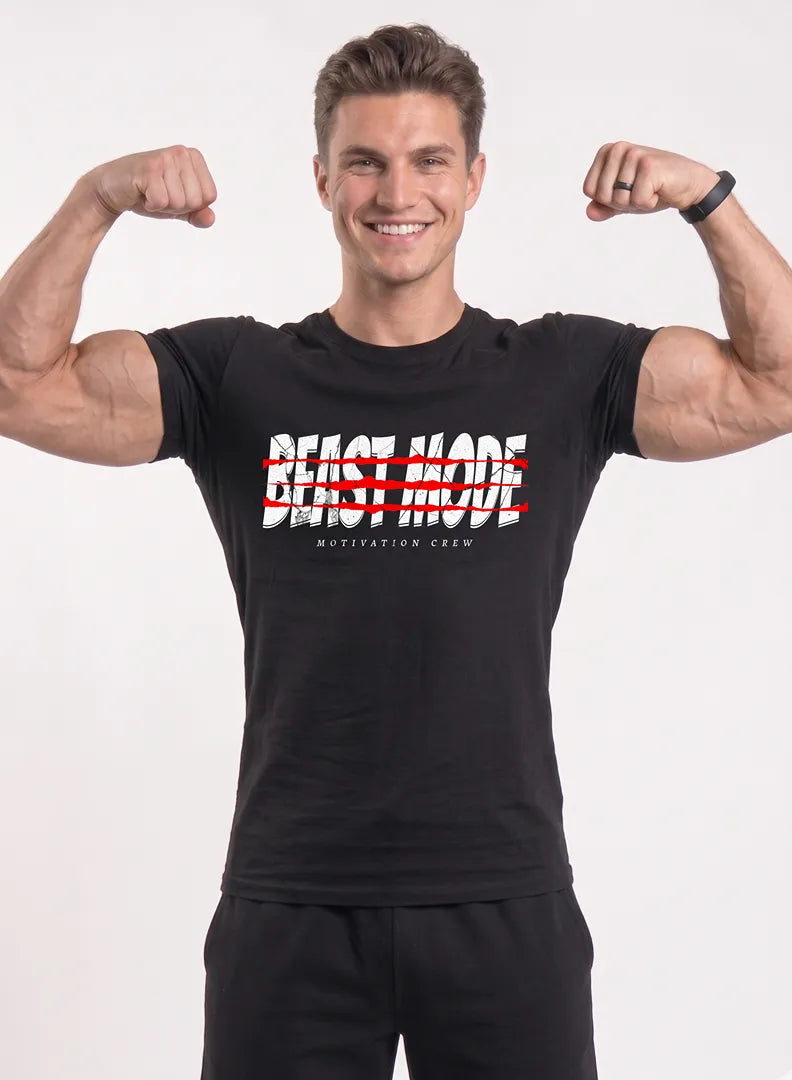 camiseta BEAST MODE MUSCLE FIT