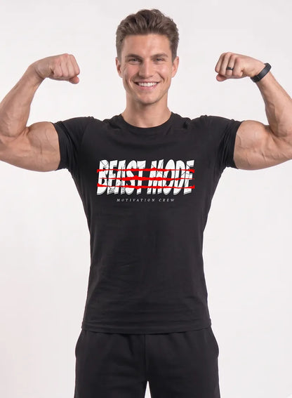 camiseta BEAST MODE MUSCLE FIT