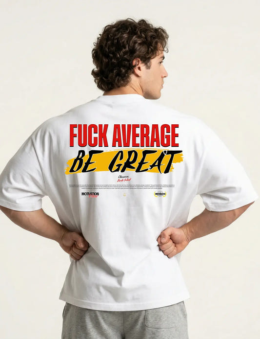 BE GREAT CAMISETA OVERSIZE GYM