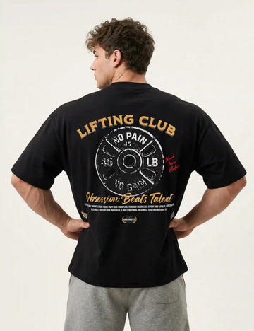 Camiseta oversize gym 45LB de Underrated