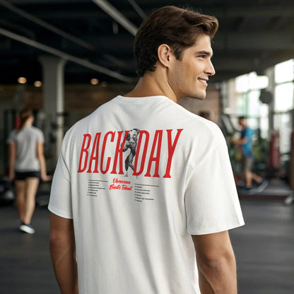 CAMISETA OVERSIZE BACK DAY en underrated.es