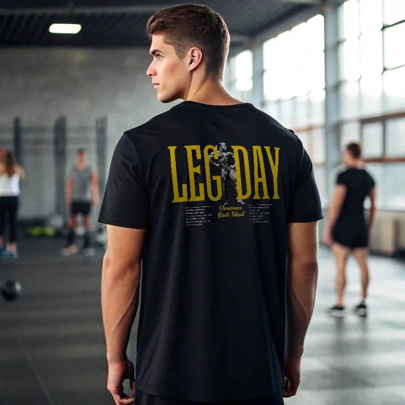 CAMISETA OVERSIZE LEG DAY EN UNDERRATED.ES