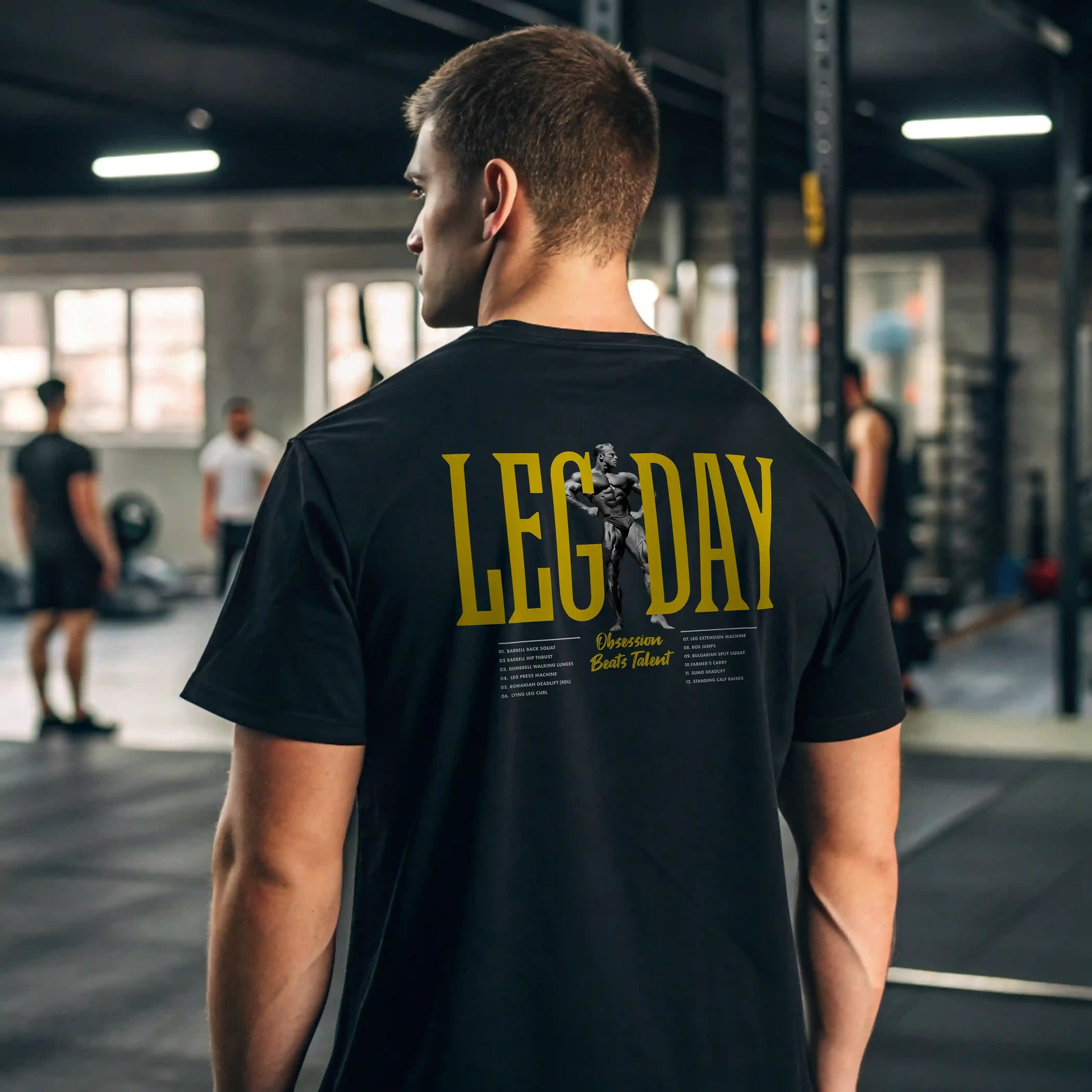 CAMISETA OVERSIZE LEG DAY EN UNDERRATED.ES