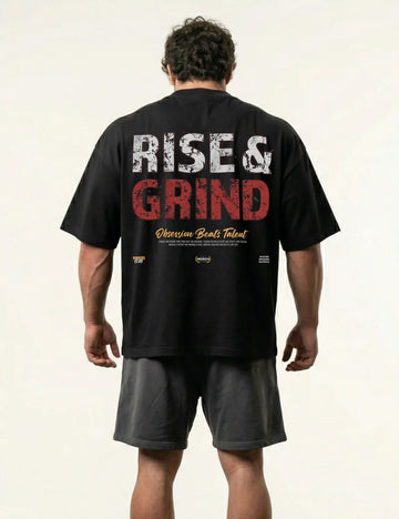 Camiseta oversize gym RISE & GRIND de Underrated