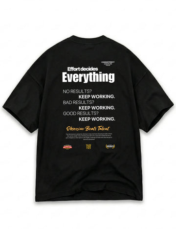 CAMISETA OVERSIZE GYM KEEP WORKING UNDERRATED