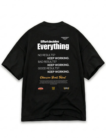 CAMISETA OVERSIZE GYM KEEP WORKING UNDERRATED