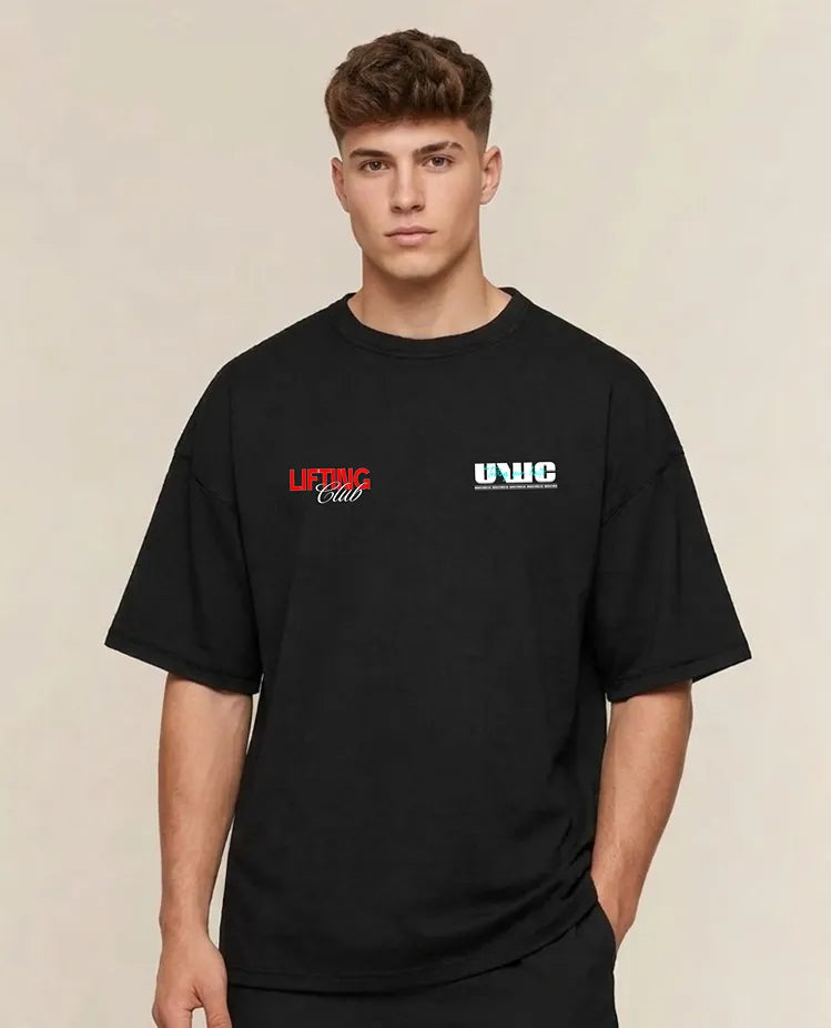 Camiseta oversize gym LIFTING CLUB de la colección de UNDERRATED