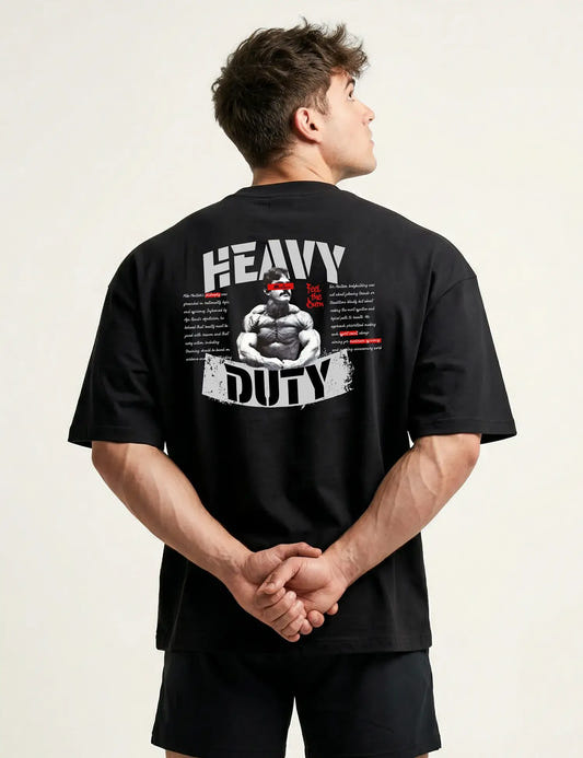 CAMISETA OVERSIZE GYM HEAVY DUTY