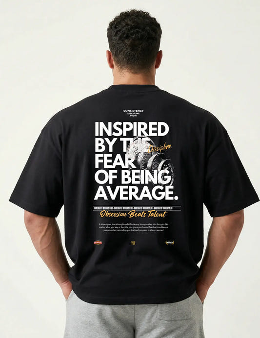 CAMISETA OVERSIZE GYM INSPIRED BY FEAR