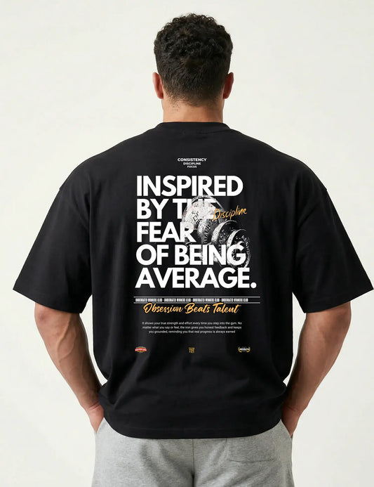 CAMISETA OVERSIZE GYM INSPIRED BY FEAR