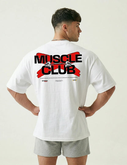 CAMISETA OVERSIZE GYM MUSCLE CLUB