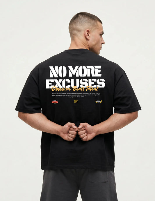 CAMISETAS OVERSIZE GYM NO MORE EXCUSES