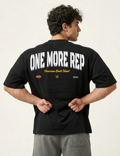 CAMISETA OVERSIZE GYM ONE MORE REP