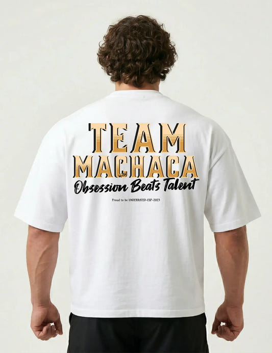 CAMISETA OVERSIZE GYM TEAM MACHACA