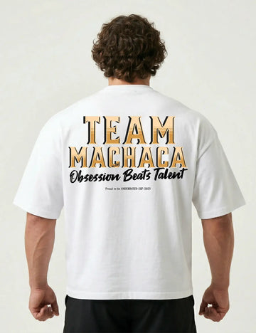 CAMISETA OVERSIZE GYM TEAM MACHACA