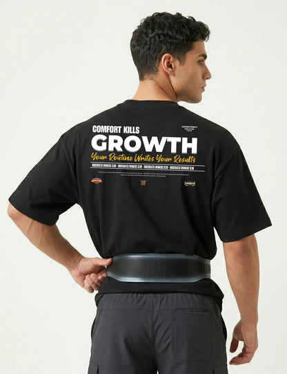 CAMISETA COMFORT KILLS GROWTH OVERSIZE GYM UNDERRATED
