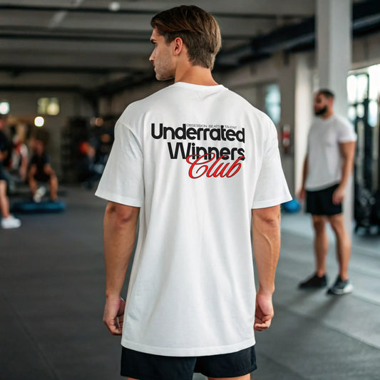 Camiseta oversize gym HOMBRE de Underrated.es, UNDERRATED WINNERS CLUB