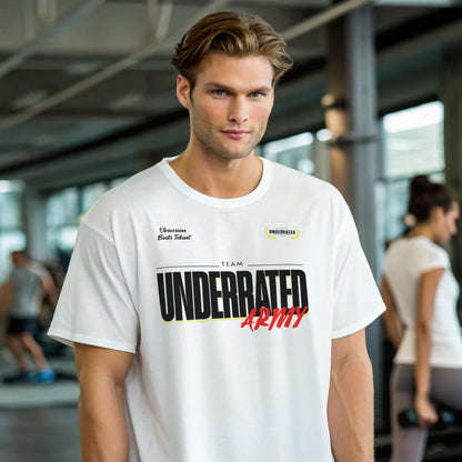 Camiseta oversize UNDERRATED ARMY en underrated.es