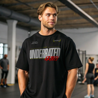 Camiseta oversize UNDERRATED ARMY en underrated.es