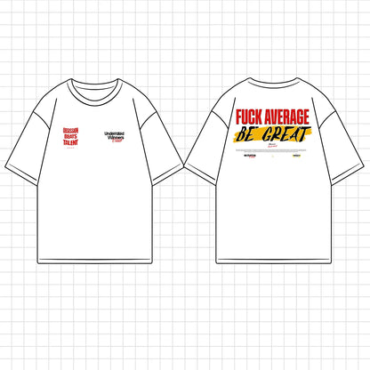 Camiseta oversize gym BE GREAT