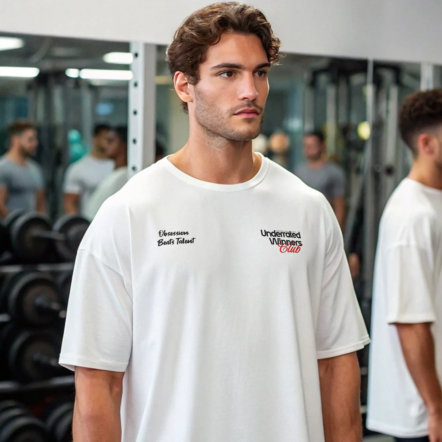 Camiseta oversize gym de Underrated.es