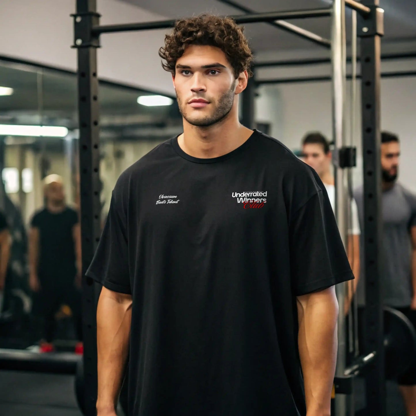 Camiseta oversize gym de Underrated.es