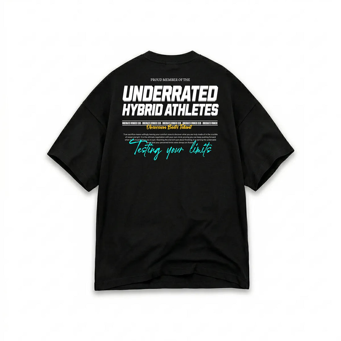 Camiseta pump cover Test your limits - ropa hyrox