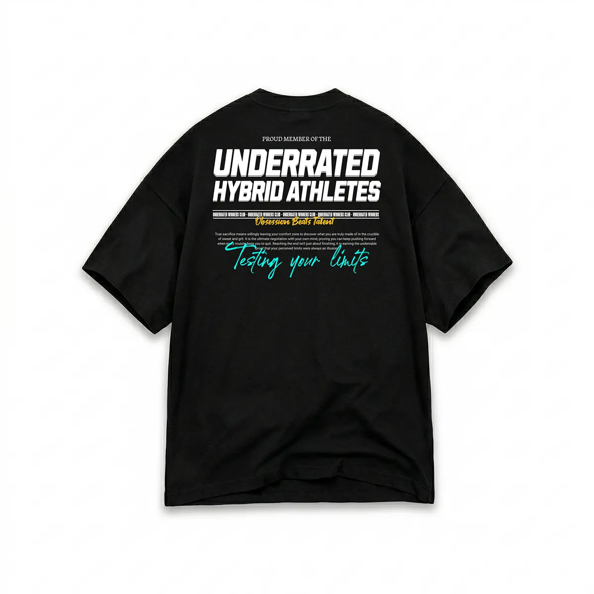 Camiseta pump cover Test your limits - ropa hyrox