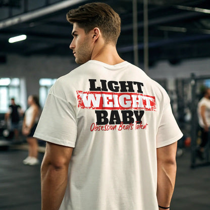 Camiseta ancha LIFT WEIGHT BABY EN UNDERRATED.ES