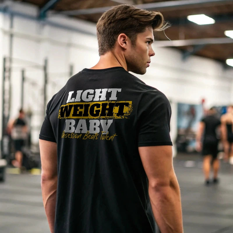 Camiseta ancha LIFT WEIGHT BABY EN UNDERRATED.ES
