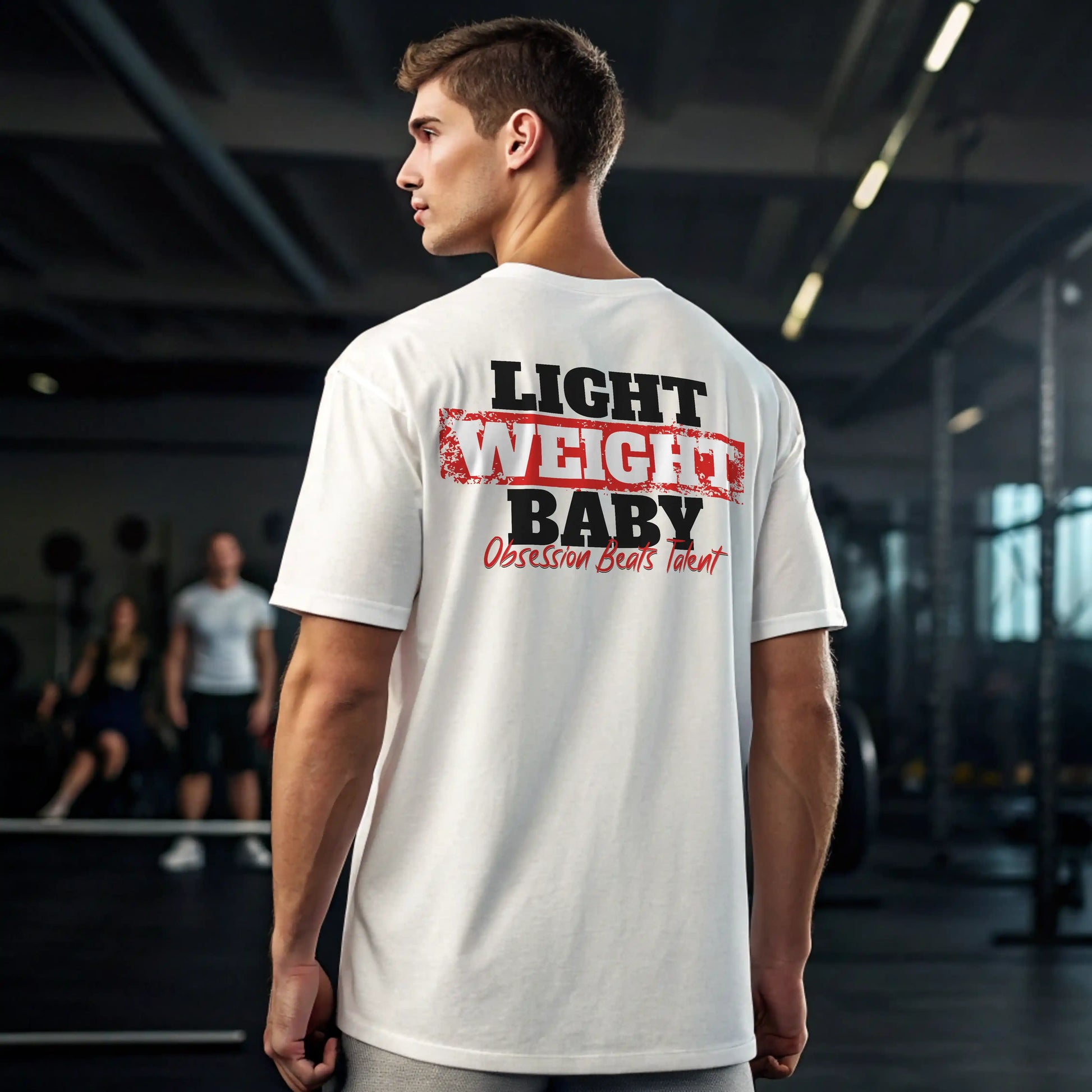 Camiseta ancha LIFT WEIGHT BABY EN UNDERRATED.ES