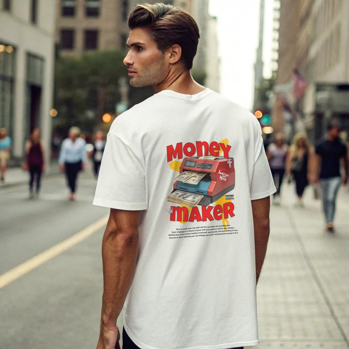 Camiseta ancha MONEY MAKER en underrated.es