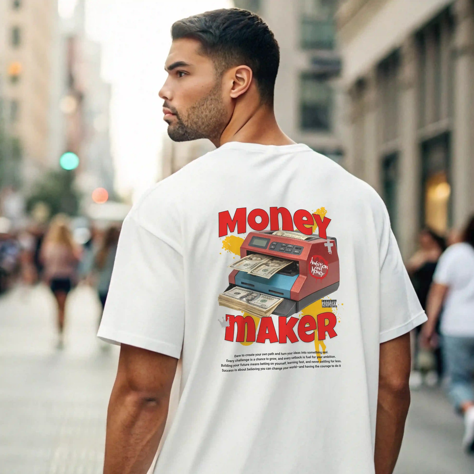 Camiseta ancha MONEY MAKER en underrated.es