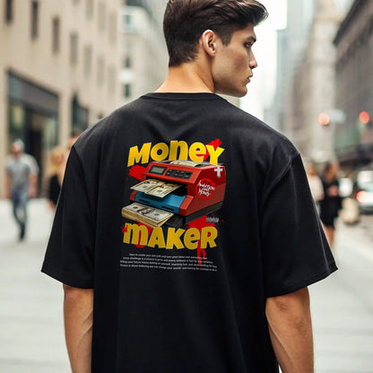 Camiseta ancha MONEY MAKER en underrated.es