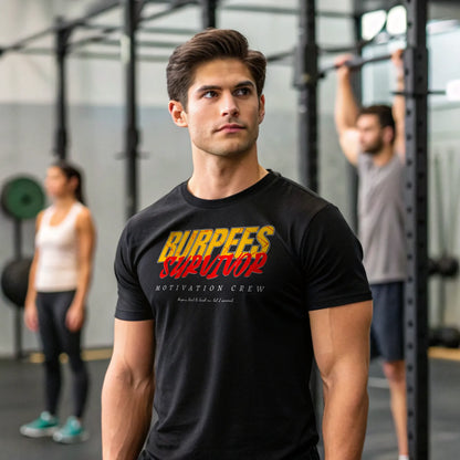 Camiseta cross training BURPEES SURVIVOR EN UNDERRATED.ES 