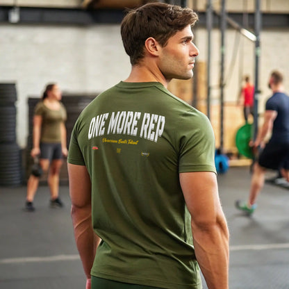 Camiseta cross training ONE MORE REP EN UNDERRATED.ES