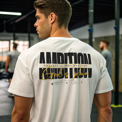 Camiseta oversize AMBITION EN Underrated.es