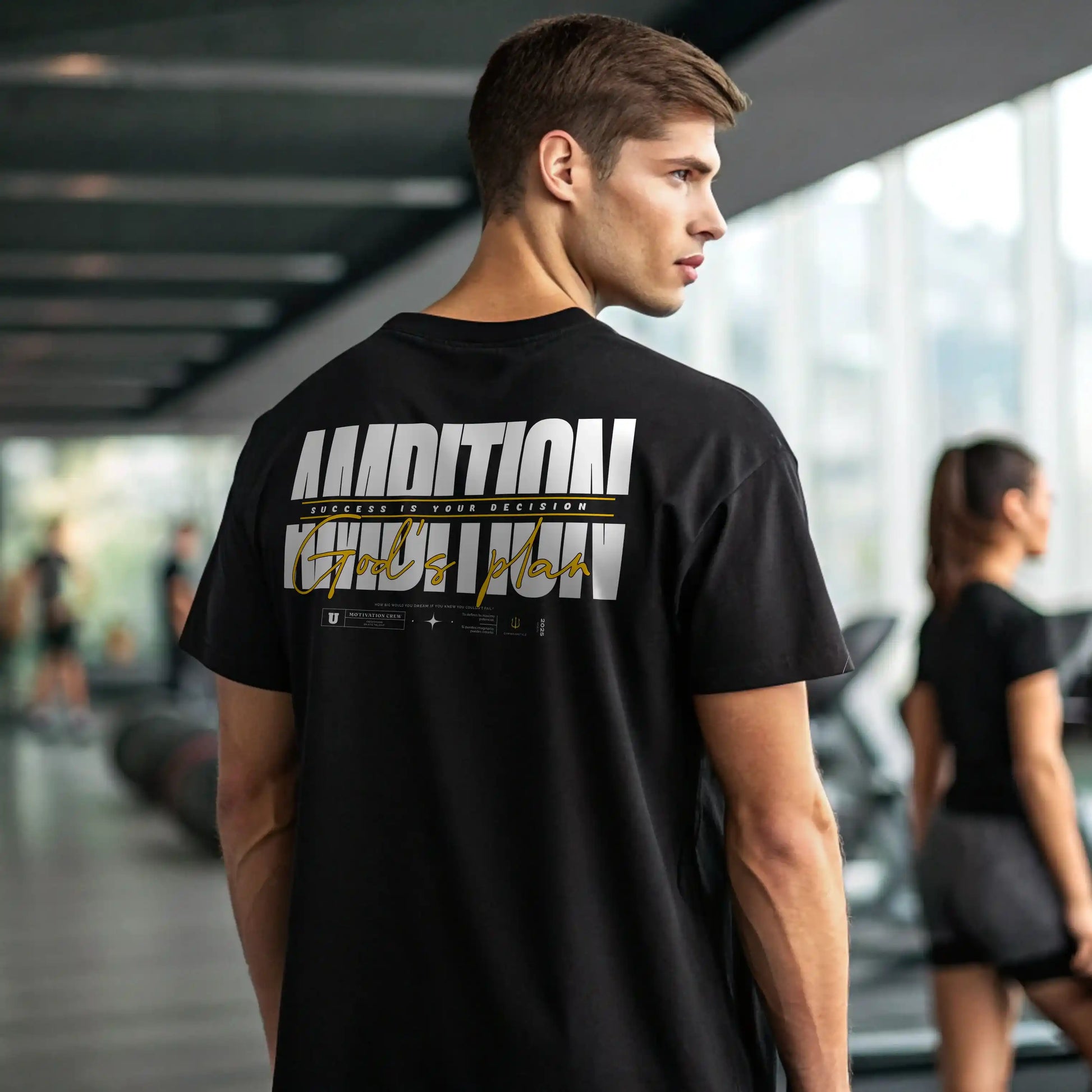 Camiseta oversize AMBITION EN Underrated.es