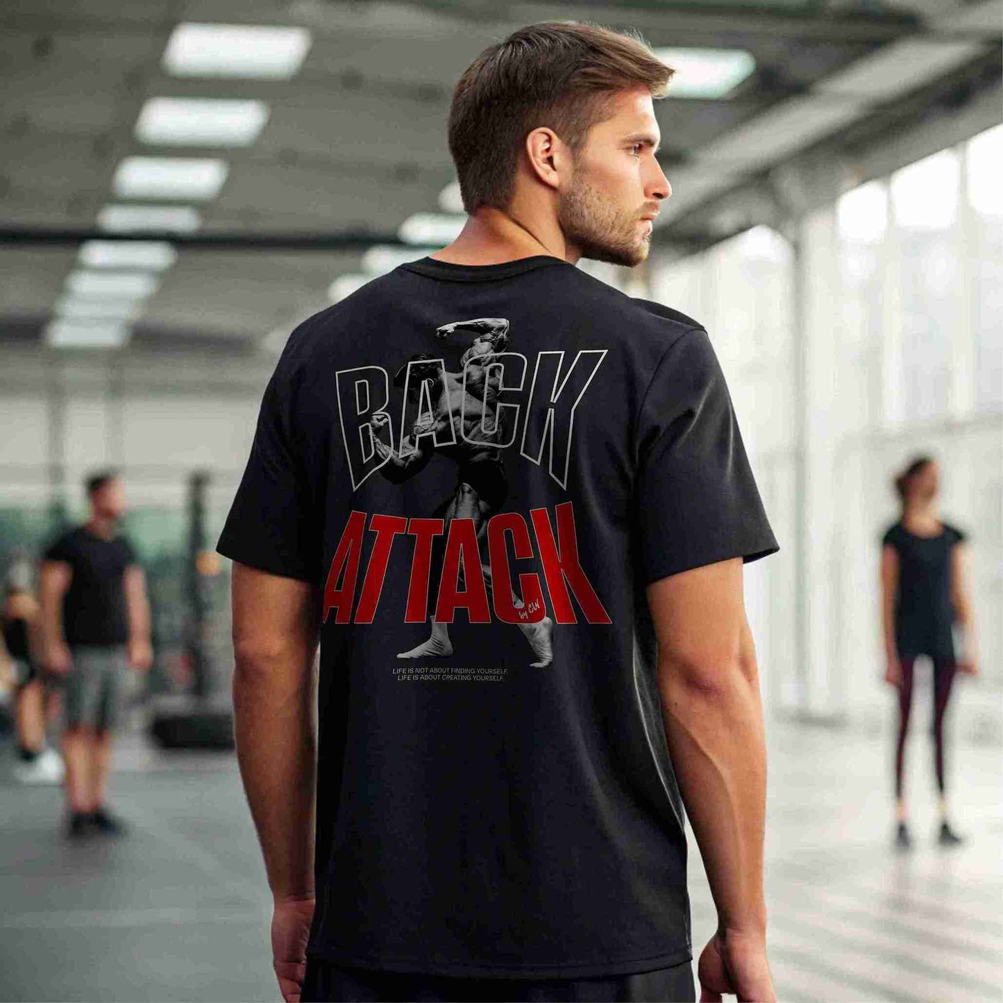 Camiseta oversize BACK ATTACK